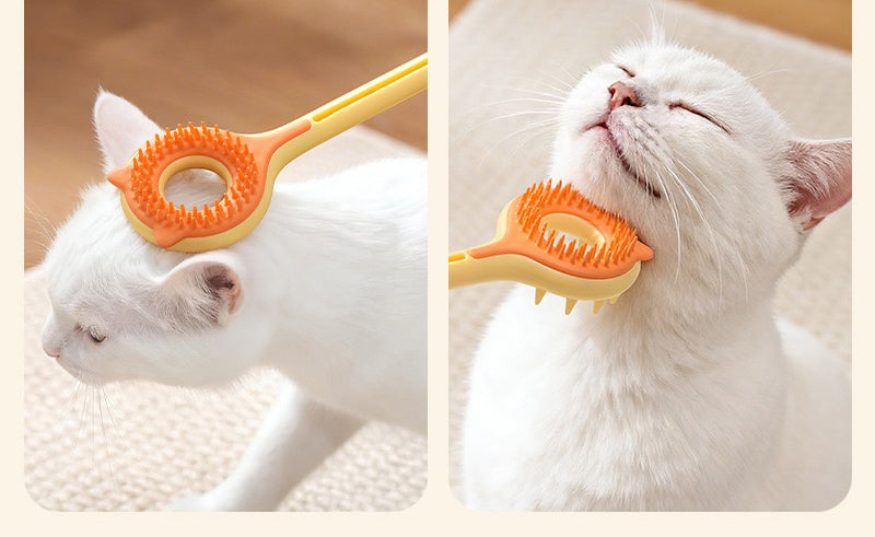 093 Retractable Double-Sided Pet Massager