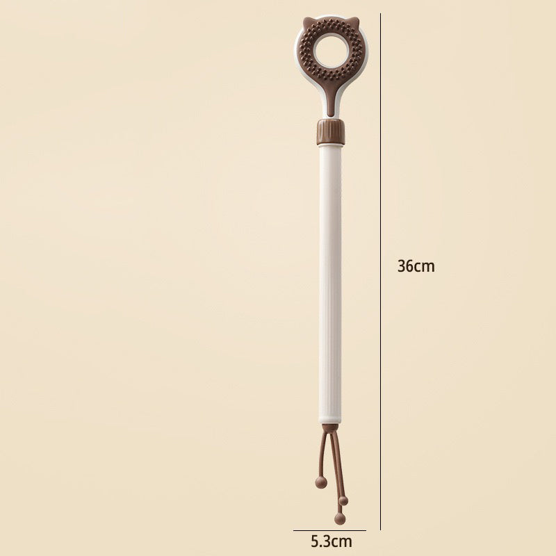 093 Retractable Double-Sided Pet Massager