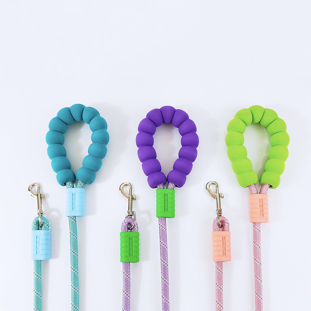 099 Cloud Bubble Cotton Handle Dog Leash