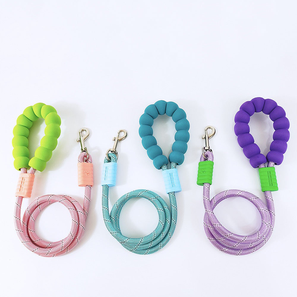 099 Cloud Bubble Cotton Handle Dog Leash