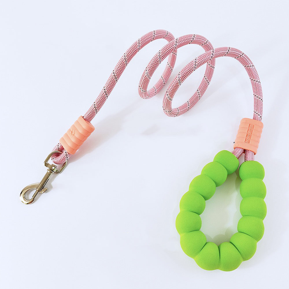 099 Cloud Bubble Cotton Handle Dog Leash