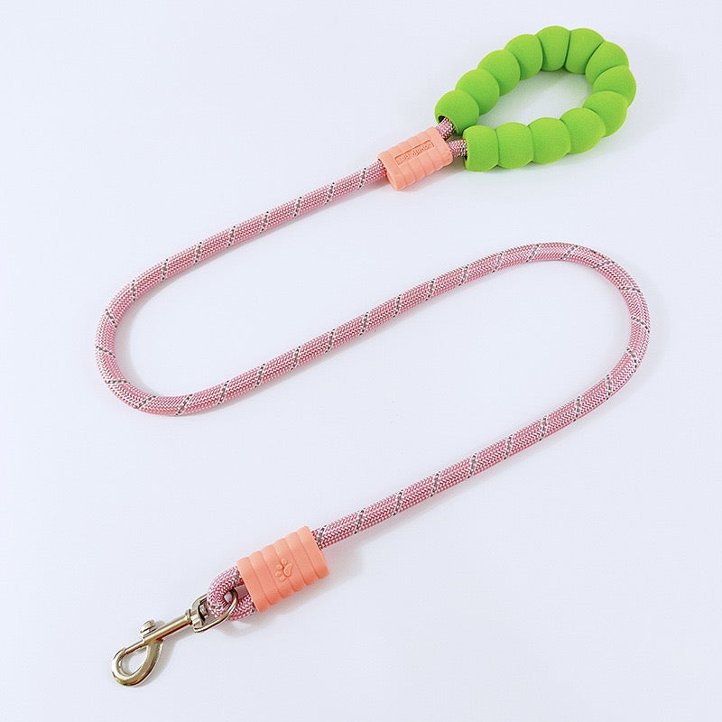099 Cloud Bubble Cotton Handle Dog Leash
