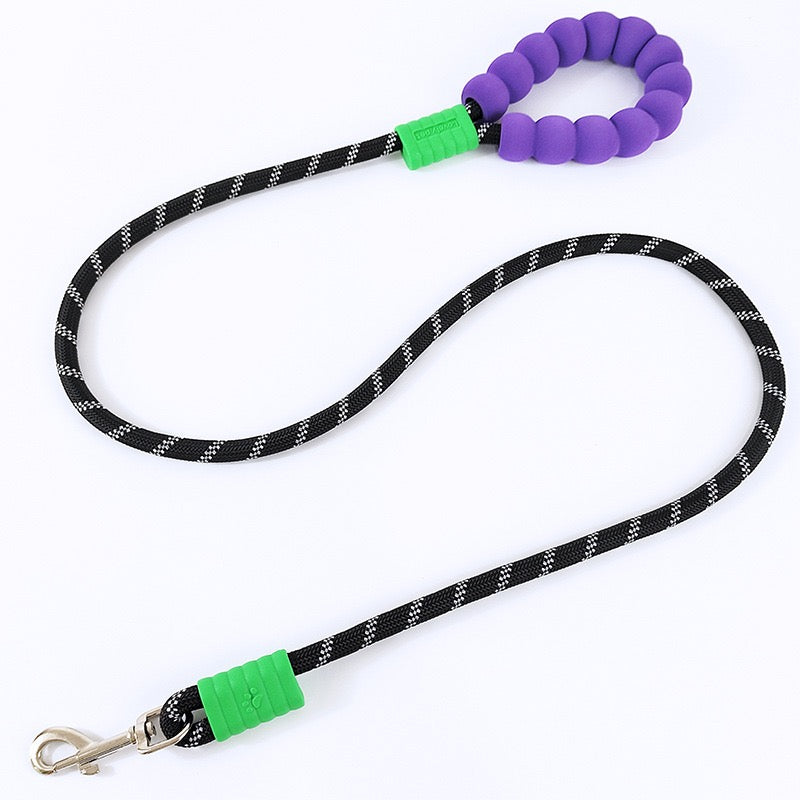 099 Cloud Bubble Cotton Handle Dog Leash