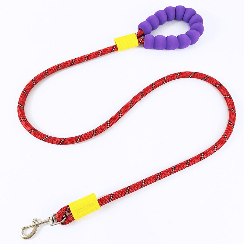 099 Cloud Bubble Cotton Handle Dog Leash