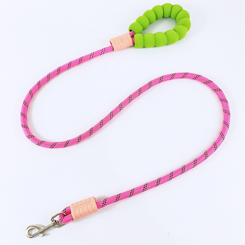 099 Cloud Bubble Cotton Handle Dog Leash