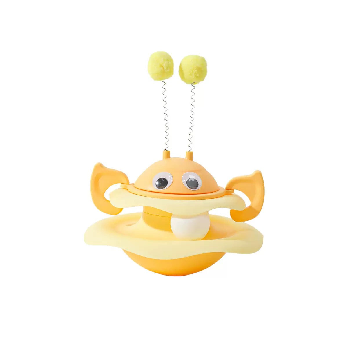 100 Cute Bee Tumbler Turntable Cat Toy
