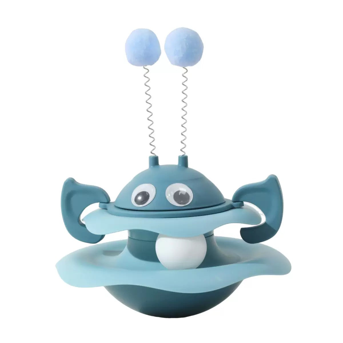 100 Cute Bee Tumbler Turntable Cat Toy