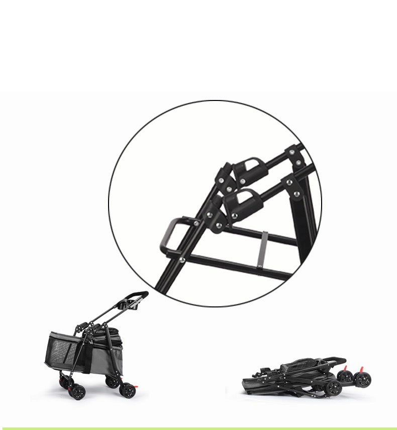 #091201 Foldable Pet Stroller
