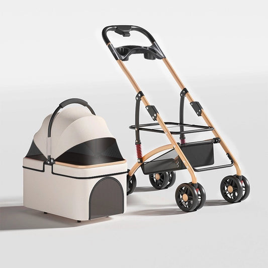 #091209 Detachable Pet Stroller - PetsNeed